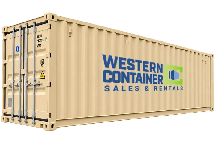 40-foot standard shipping container