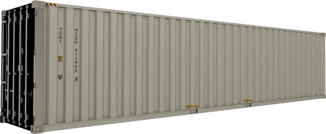 Rent 45ft High Cube (9.5ft) Storage Container