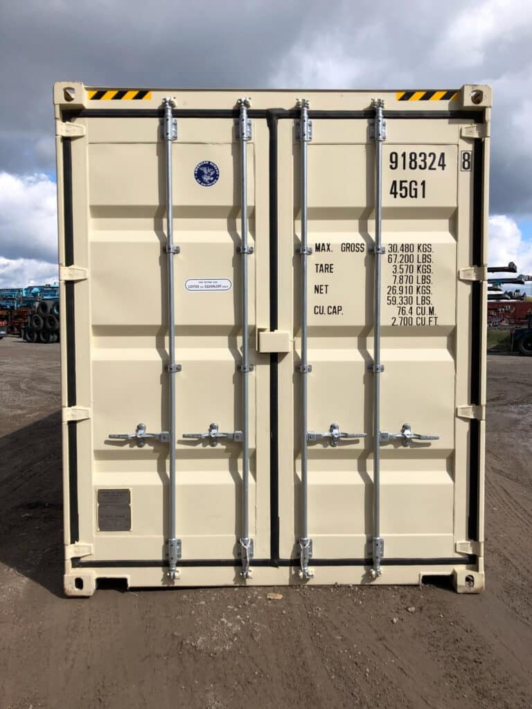 One Trip 40ft high cube shipping container doors, shipping container for sale, buy one trip shipping containers, new shipping container, One trip shipping container, conex container for sale